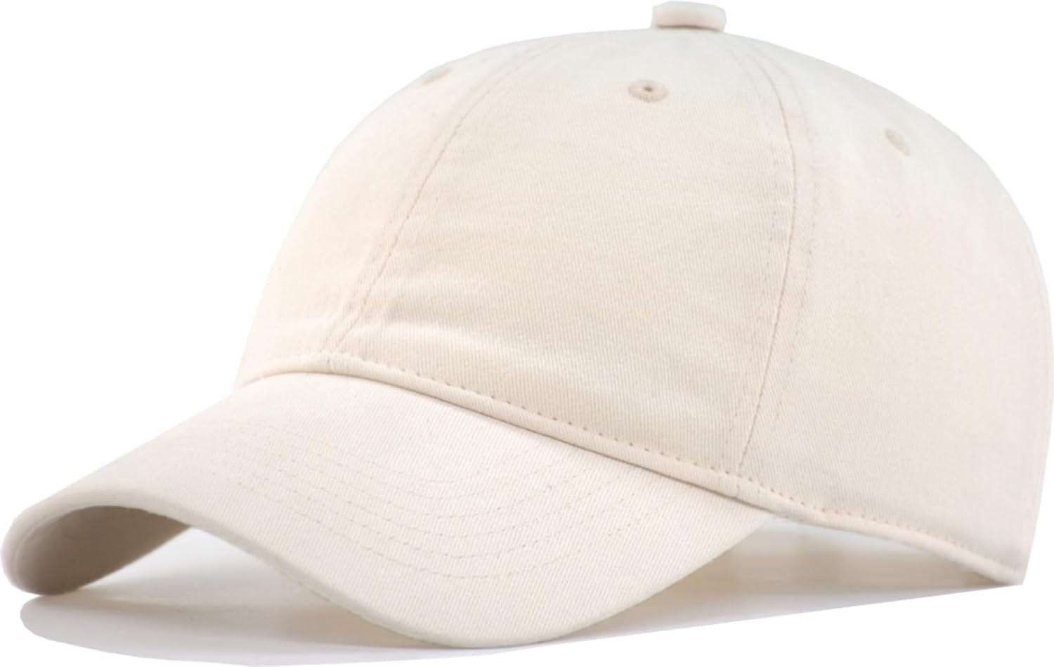 Vintage Cotton Washed Baseball Caps Unstructured Low Profile Adjustable Distressed Dad Hat for Men Women Small - XXL