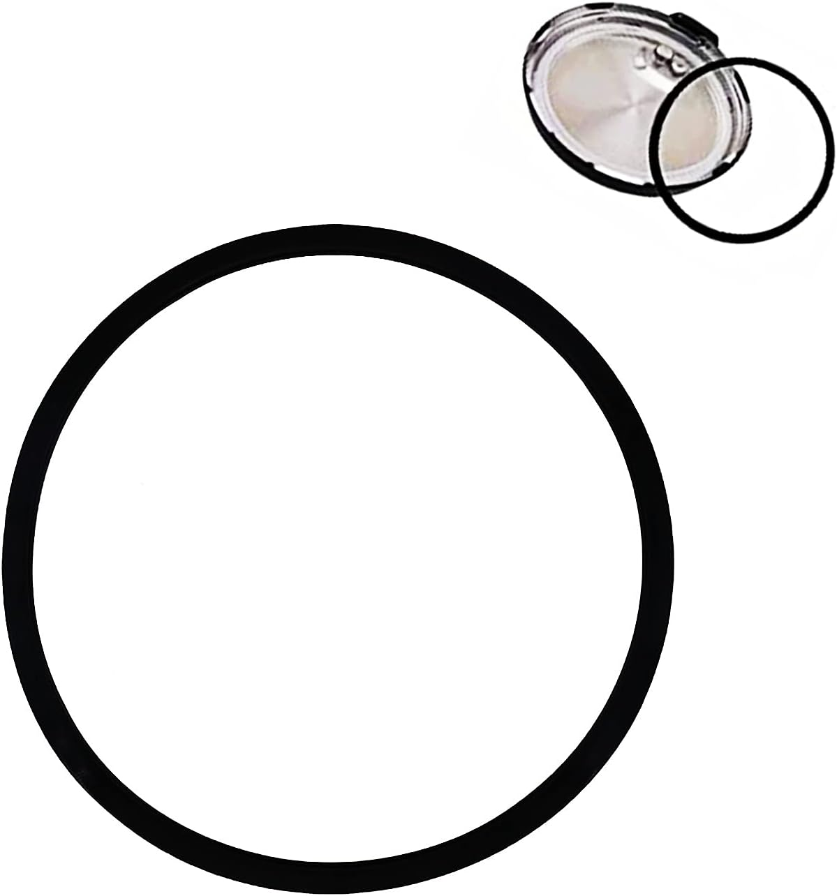 2- Pack S-9882 Pressure Cooker Gasket Fits Mirro Pressure Canner Cooker 12Qt/16Qt/22Qt Model M-0512, M-0522, M-0312, M-0416, M-0622