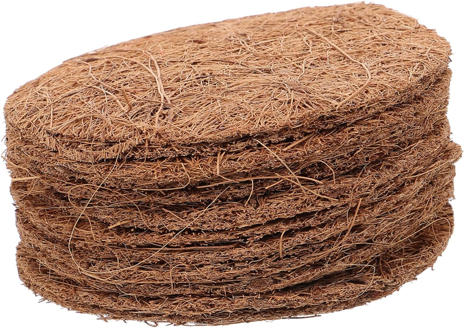 CIYODO 12Pcs Coco Coir Liner for Hanging Baskets Natural Coconut Fiber Basket... - Picture 11 of 12
