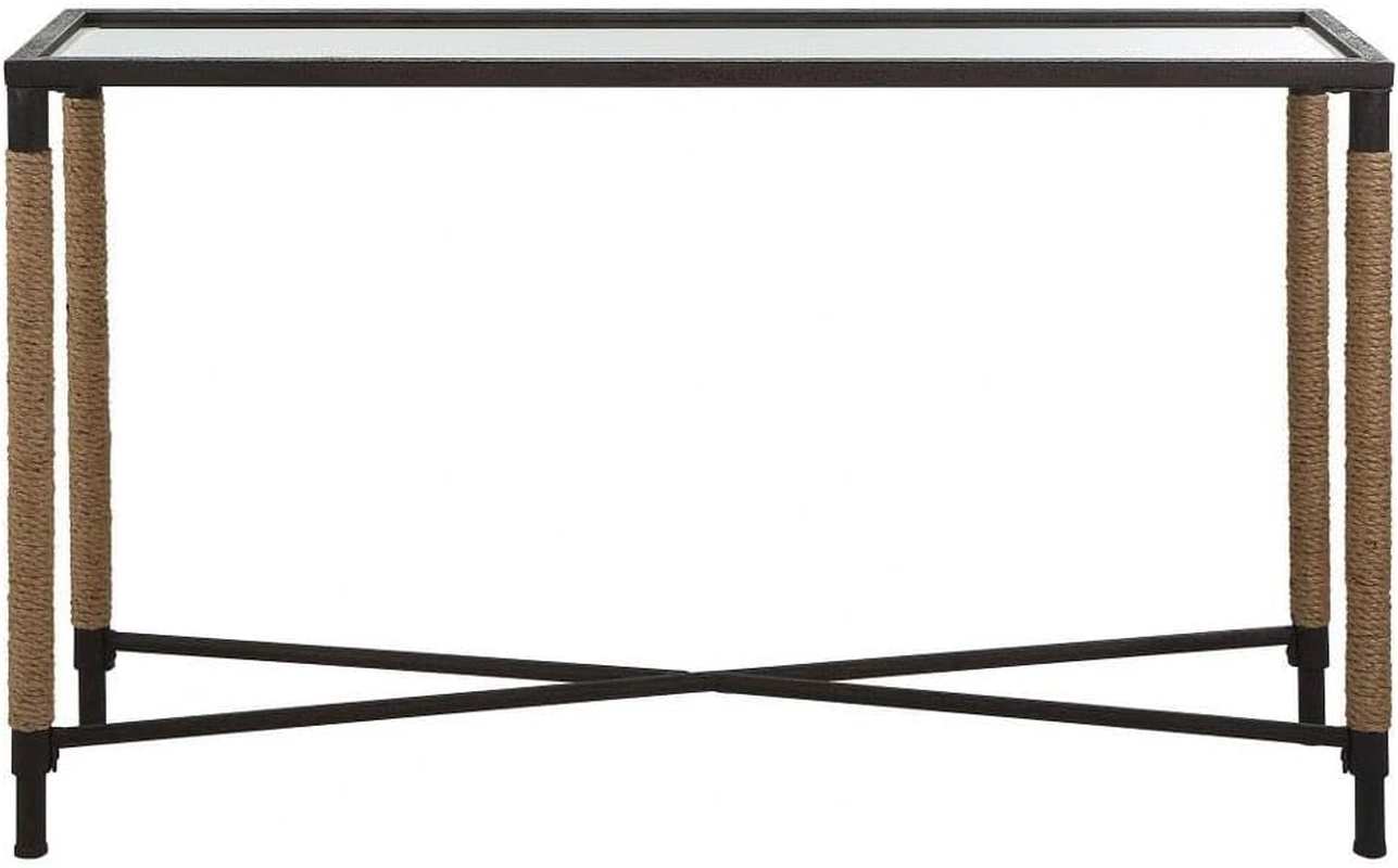 Coastal Chic  Braddock Iron & MDF Console Table - Stylish & Functional