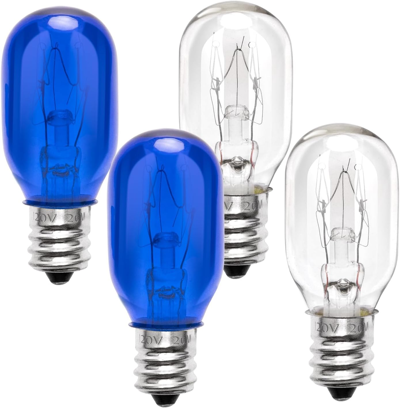 120V Lighting Makeup Mirror Bulb Replacement, E12 Candle Holder Base