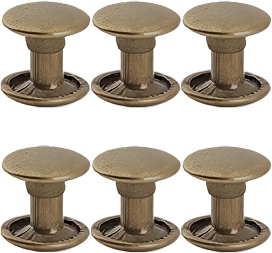 300sets Stainless Steel Leather Rivets Double Cap Rivet Tubular Metal Studs R... - Picture 7 of 22