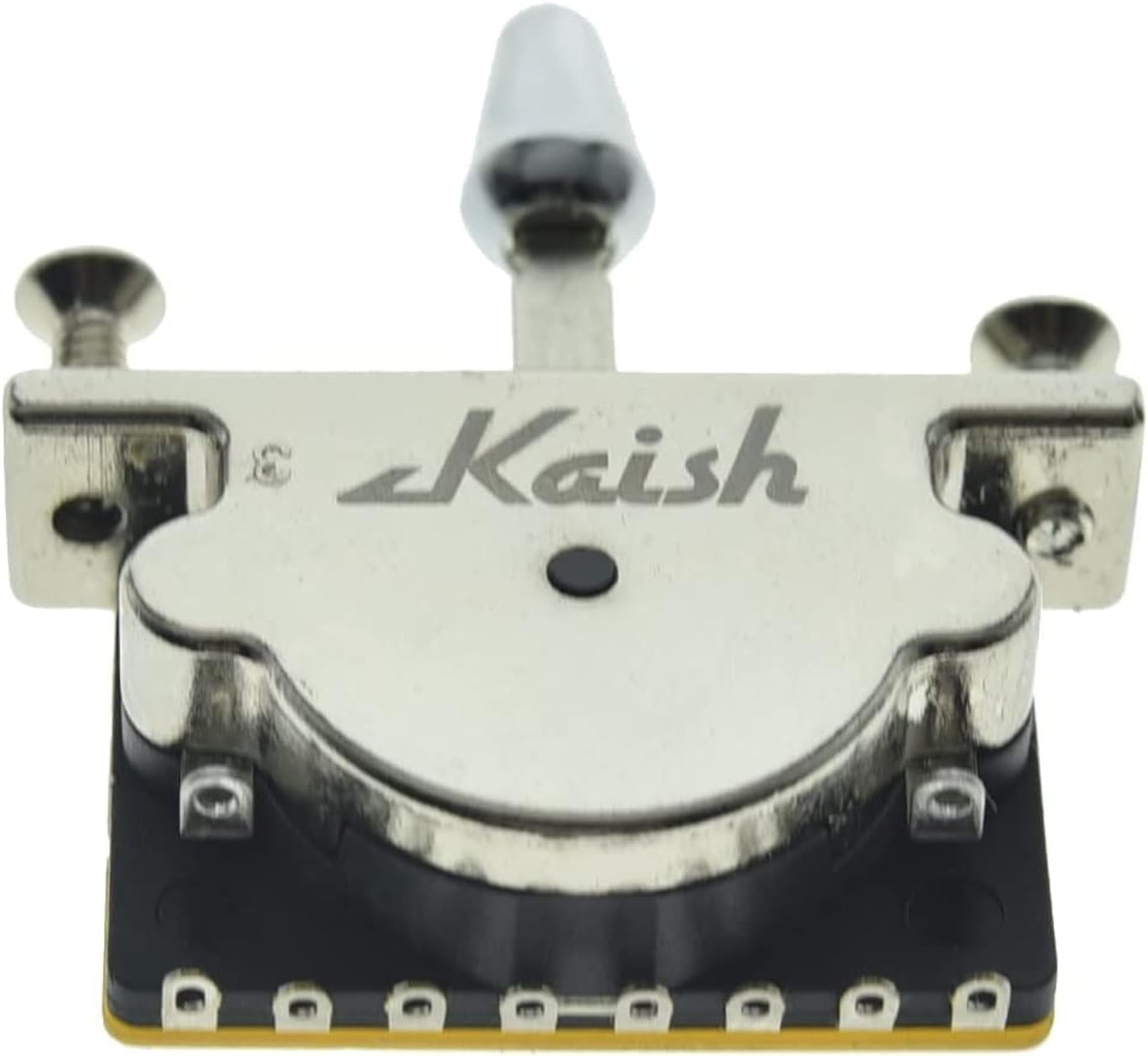 KAISH Heavy Duty 5 Way Guitar Pickup Lever Switch Guitar Pickup Selector Switch for Strat Tele with Plastic Chrome Tip