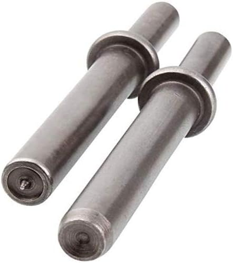 Heavy Duty 2Pcs Rivet Set,  Pneumatic Air Rivet Hammer Set for Shank 0.401 Chisel/Air Hammer Rivets Bits
