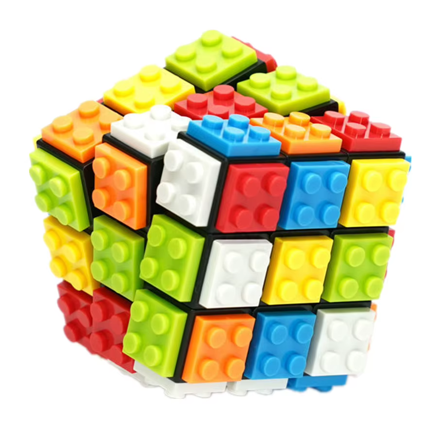 3x3x3 Detachable Magic Cube Building Blocks Puzzle Cube DIY Educational Toy