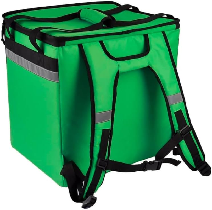 50L XL Large Insulated Food Delivery Backpack, Expandable Catering Cooler Bag