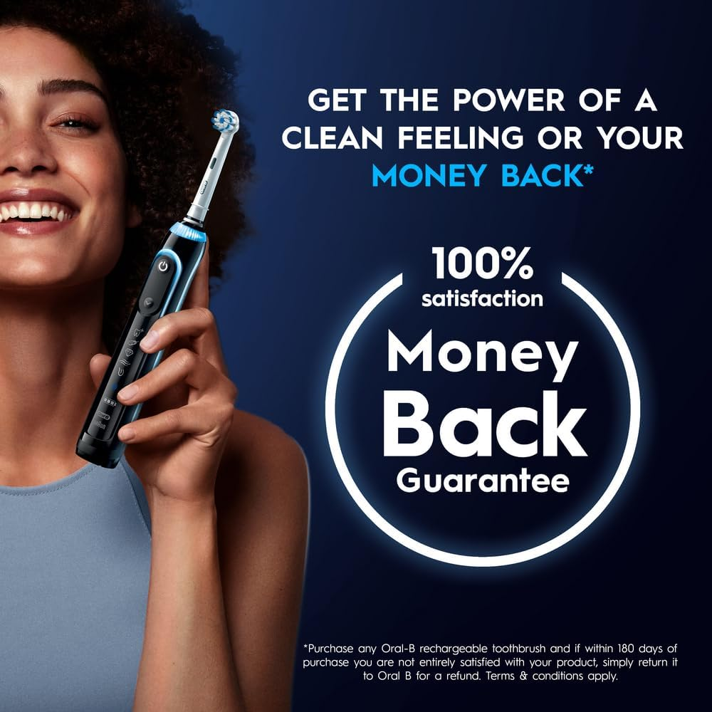 Oral-B Pro 100 Deep Clean Electric Toothbrush, Black - Picture 7 of 17