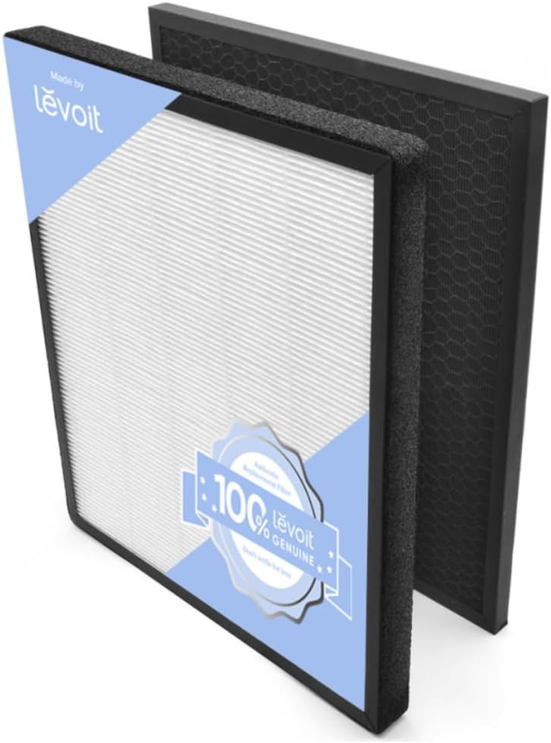 LV-PUR131 Replacement Filter, Genuine Air Purifier Filter, High-Efficiency Activated Carbon for Removal of Odor, Smoke, Pollen, Allergens, LV-PUR131-RF, 1 Pack