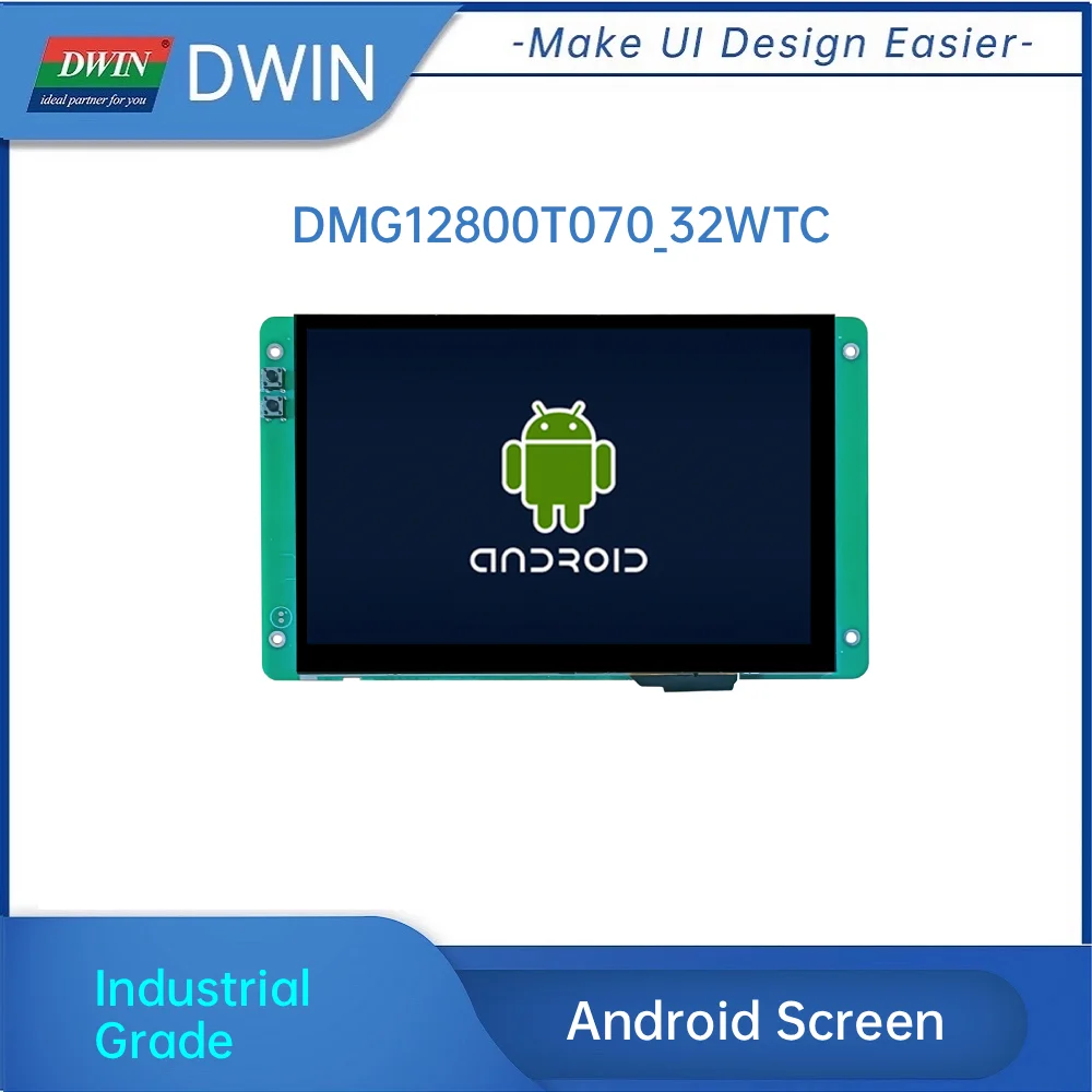 7 Inch 1280x800 250nit Embedded Android Display LCD Wi-Fi 4 Module Capacitive Touch Screen