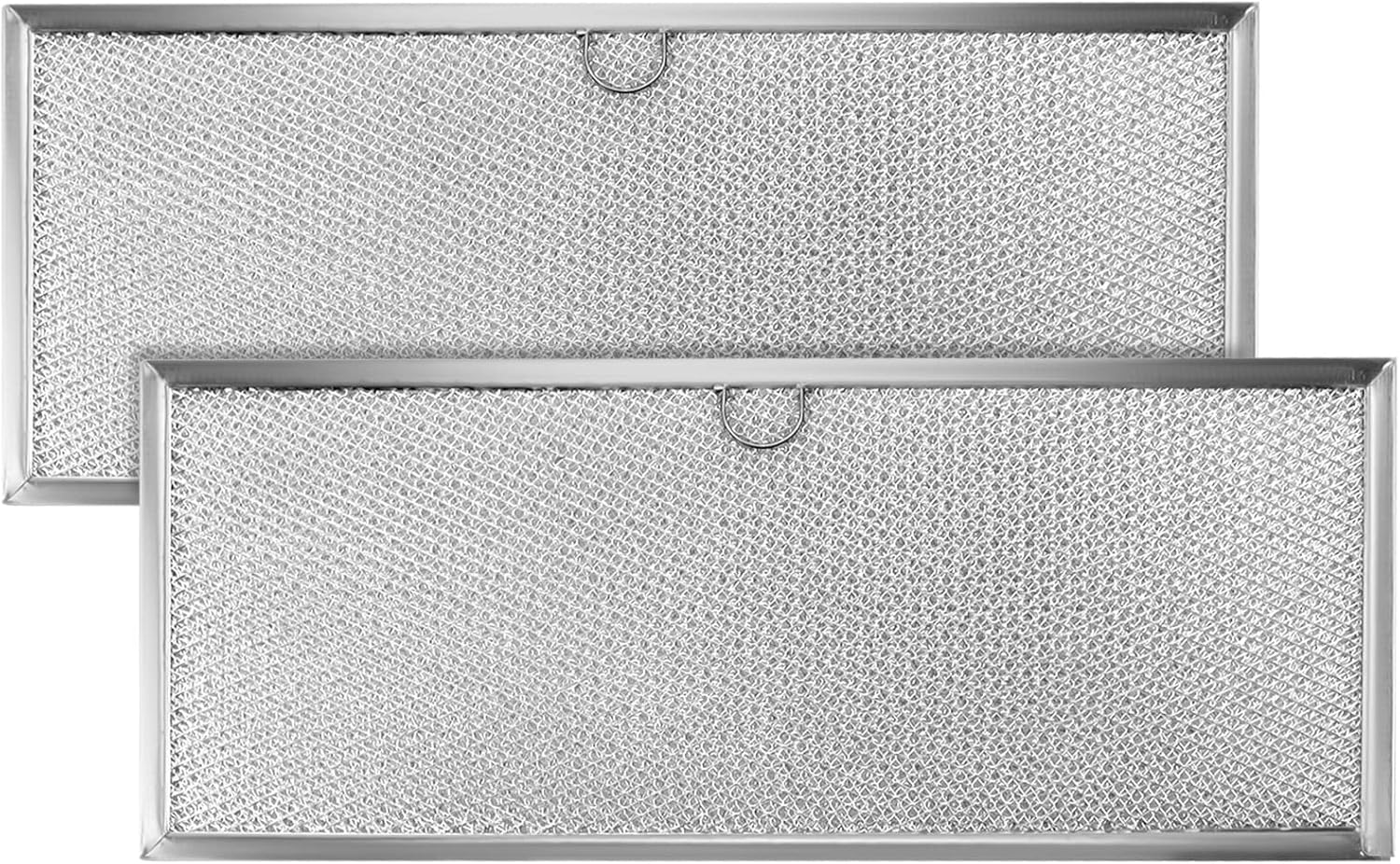 Fits for Jenn.Air 71002111 Downdraft Range Hood Grease Filter by - Microwave Oven Aluminum Mesh Grease Filter 15 5/8" X 6 3/8" (2-Pack)