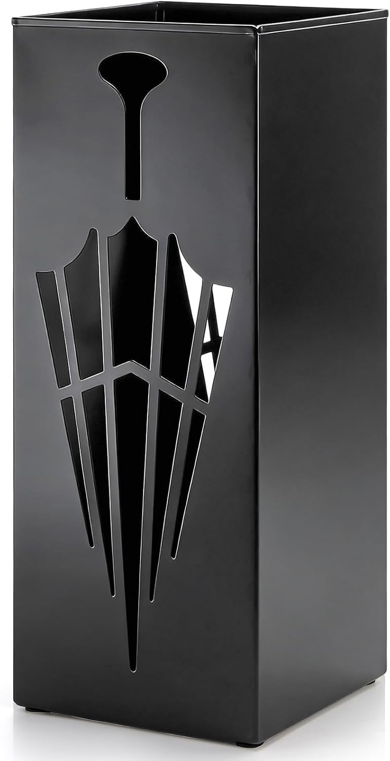 Square Metal Umbrella Stands, Umbrella Holder Rack for Entryway, Canes Walking 