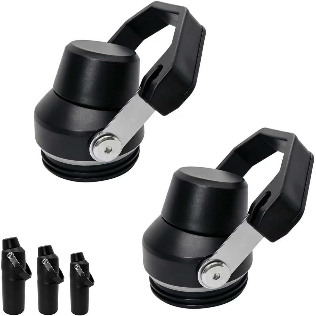 2 Pack Lid Replacement for Stanley IceFlow Fast Flow Bottle, Top Cover Compat...