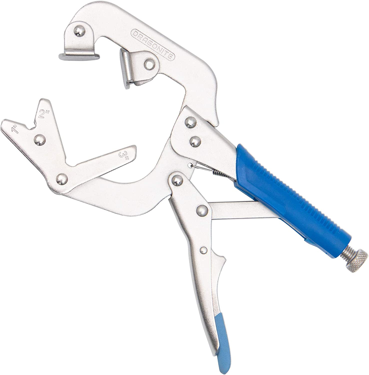 DRAGONITE 10 Inch Welding Pipe Plier, Locking C-Clamp with Large      