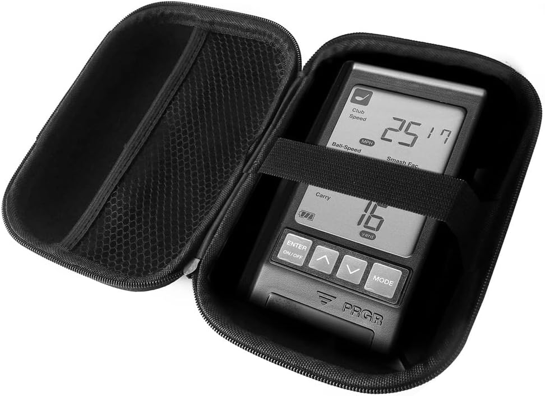 Travel Hard Case for PRGR HS 130-A Portable Golf Launch Monitor