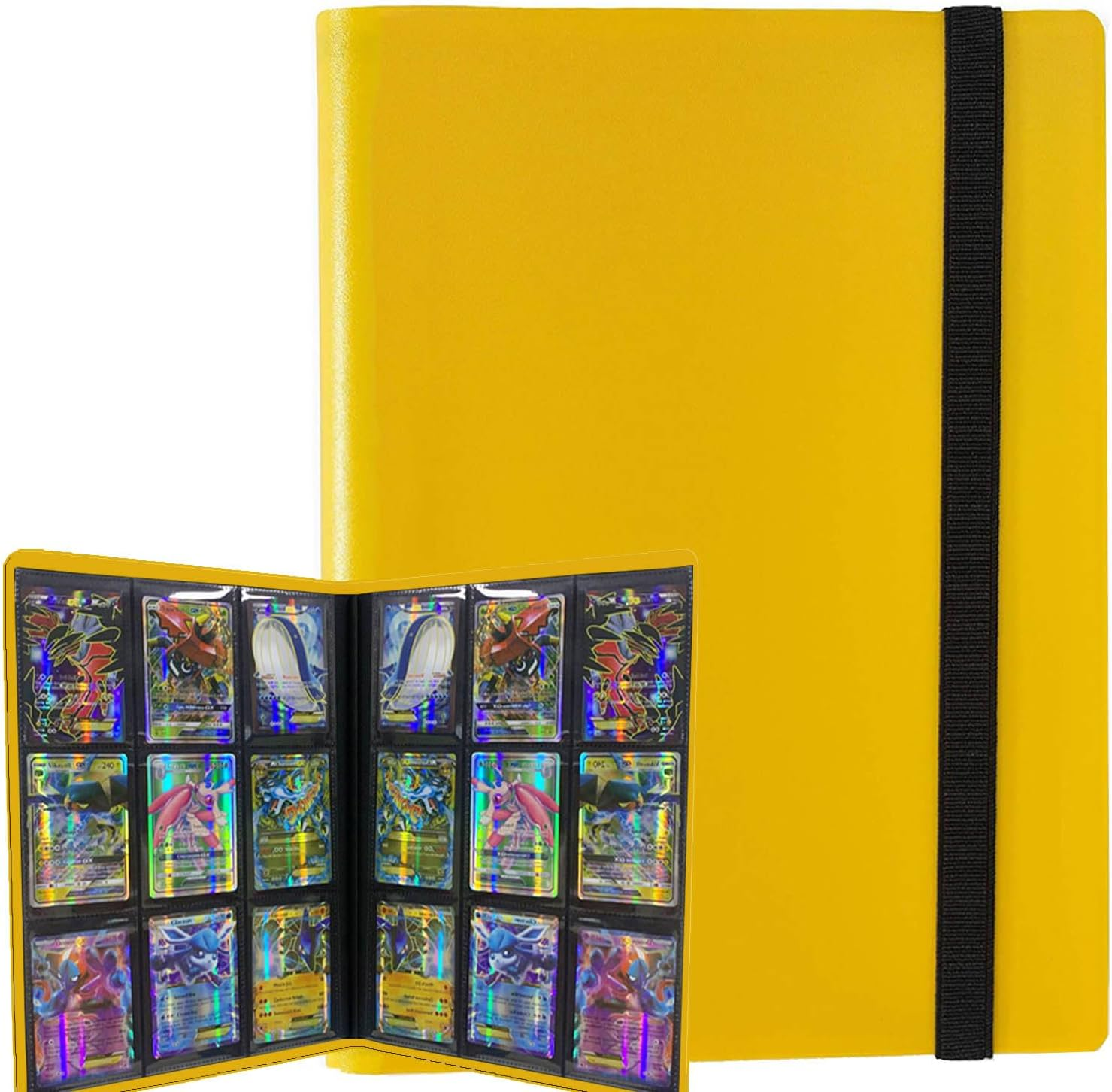Trading Card Binder Holder, Sports card Album with Card Sleeves, Book Protect... - Picture 12 of 12