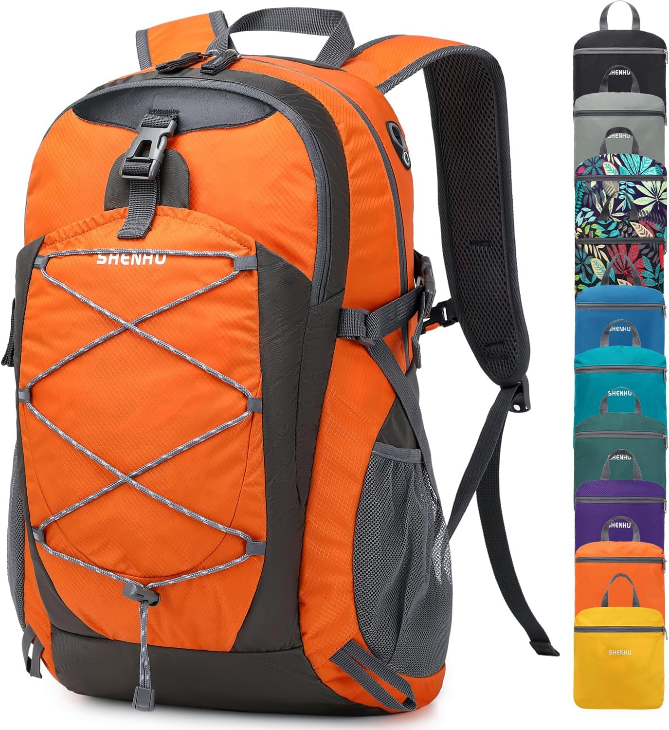 40l travel backpack with daypack Stylish a front compartment with many pockets to keep your belongings organized. 40L Expandable Backpack Vancropak 40L