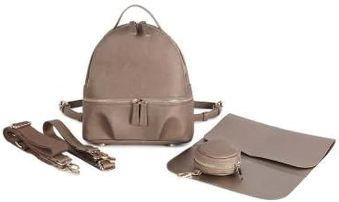 Leather Diaper Backpack for Everyday use - Travel Backpack - Large Capacity N... - Picture 6 of 14