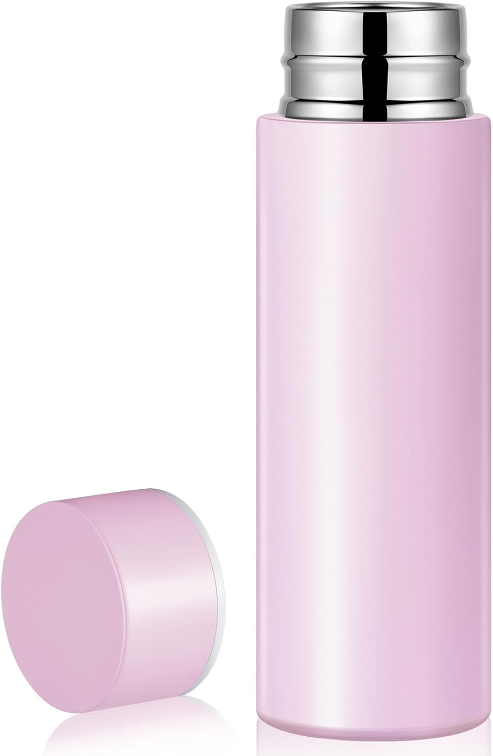 5Oz Mini Water Bottle Mini Insulated Stainless Steel Bottle Purse Water Bottle Cute Leak Proof Flask Keeps Drink Cold and Hot for Purse Women(Purple,1 Piece)