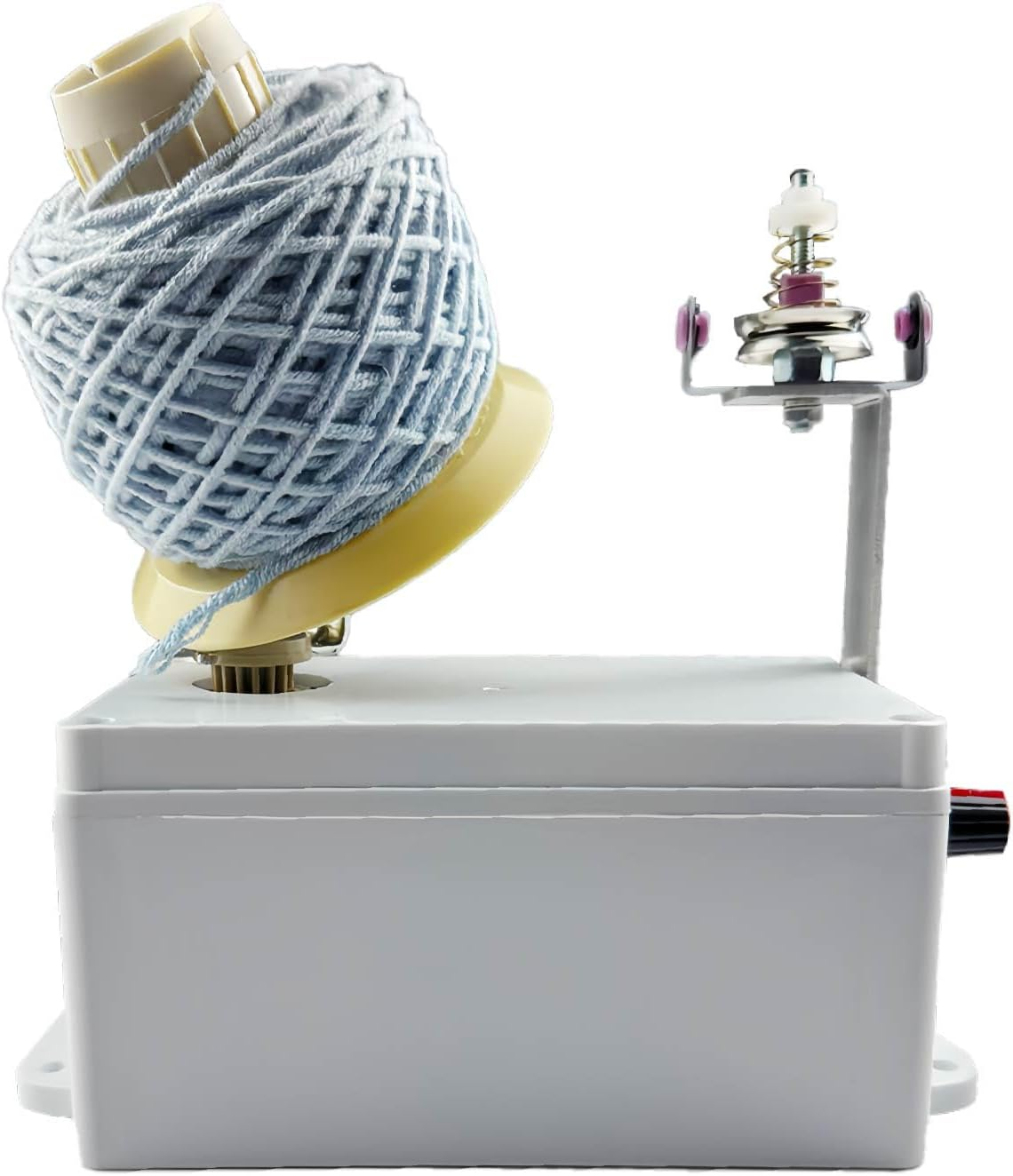 Yarn Winder,Yarn Ball Winder,Yarn Winder for Crocheting,Yarn Winder Electric,Automatic Yarn Winder,Adjustable Speed Yarn Winder, Easy to Use, Saves Time and Protects Hand Joints