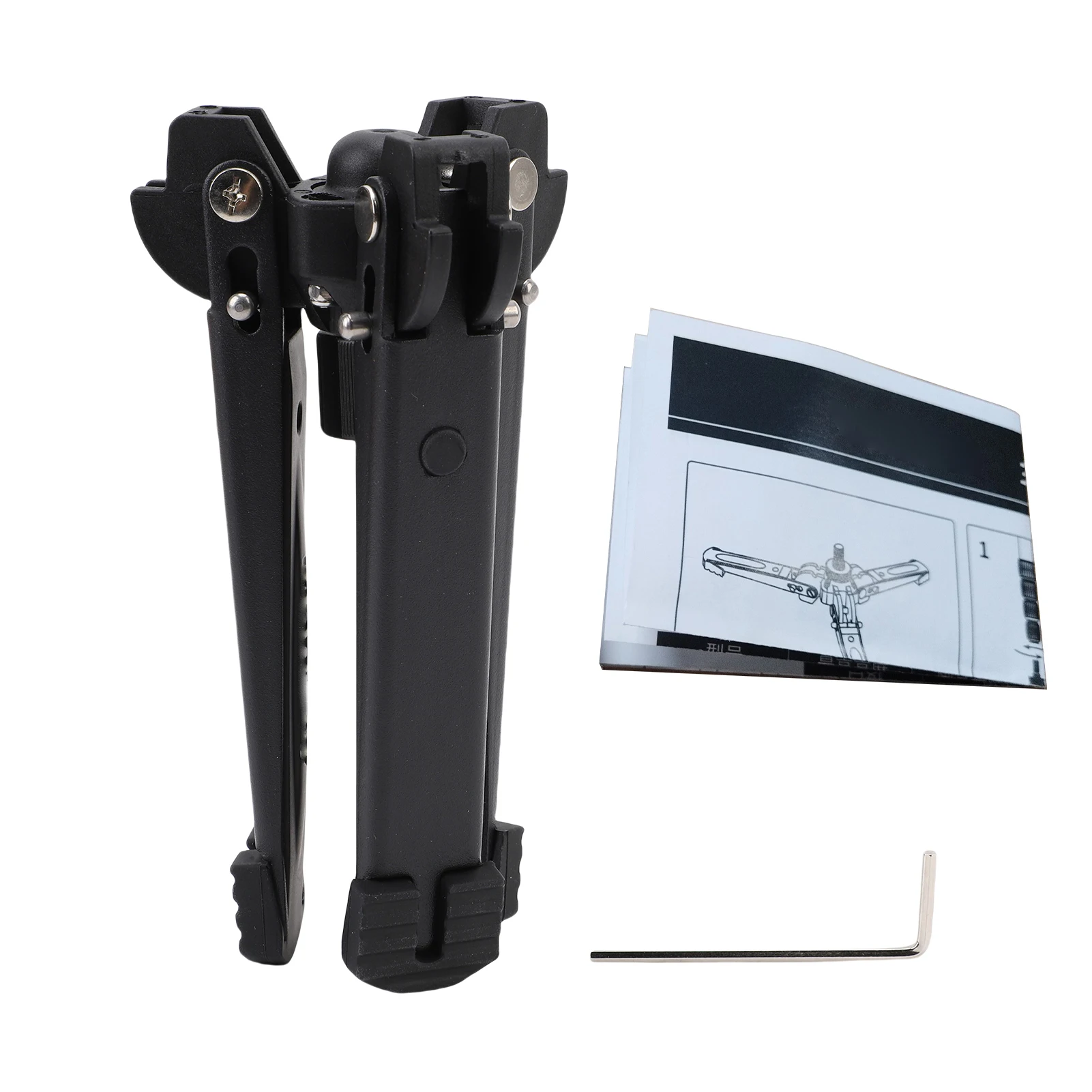 Compact Tripod with 3/8 Inch Screw Stable Support for Monopod Camera PTZ Stabilizer Monopod Stand Support