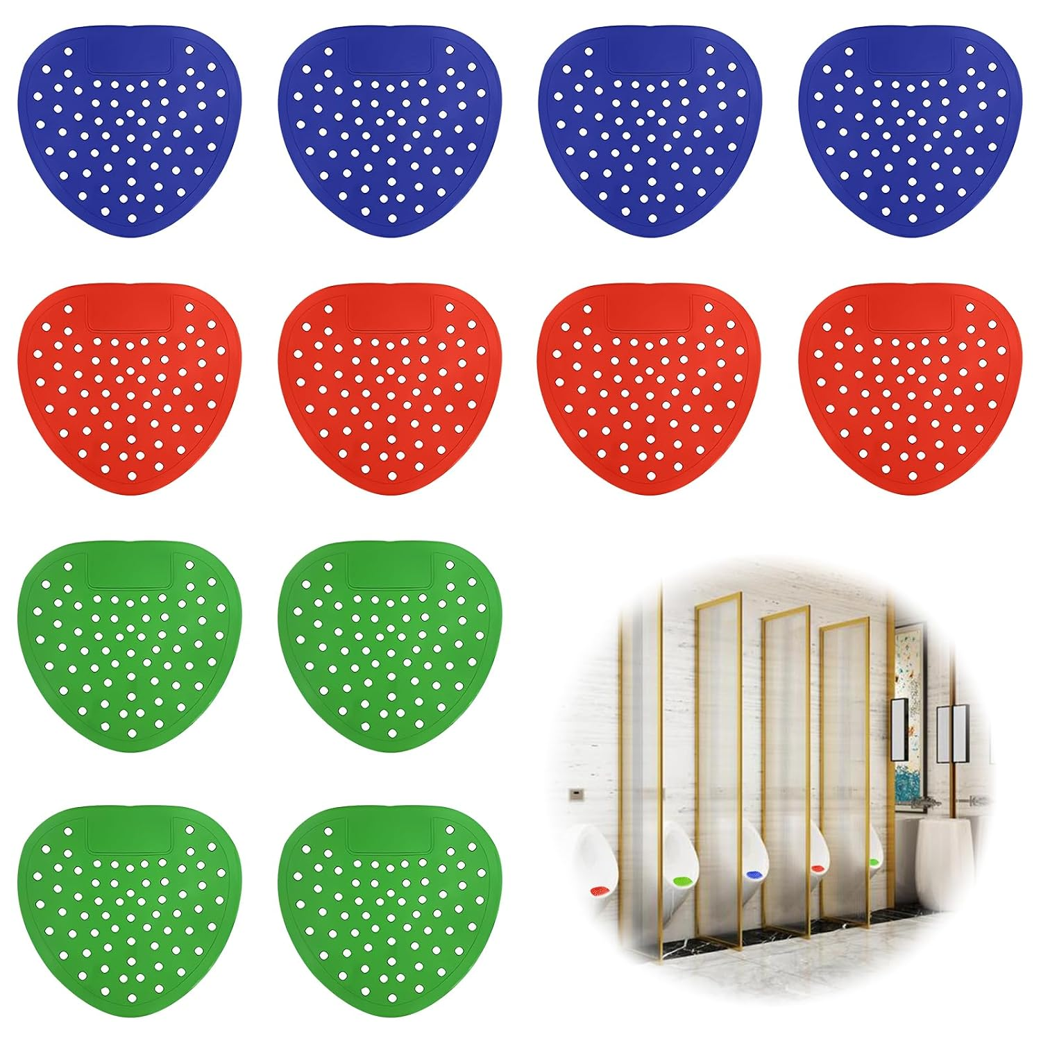 12Pcs Urinalsieb Mit Duft Universal Urinalsieb Geruchsneutralisierung Für