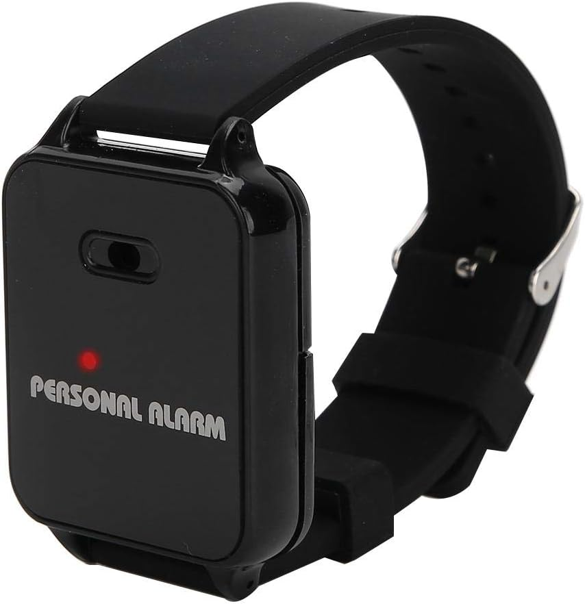 Wristband Personal Alarm, Outdoor Running Self Defense Security Device with Flashing Light for Elderly, Children, Women