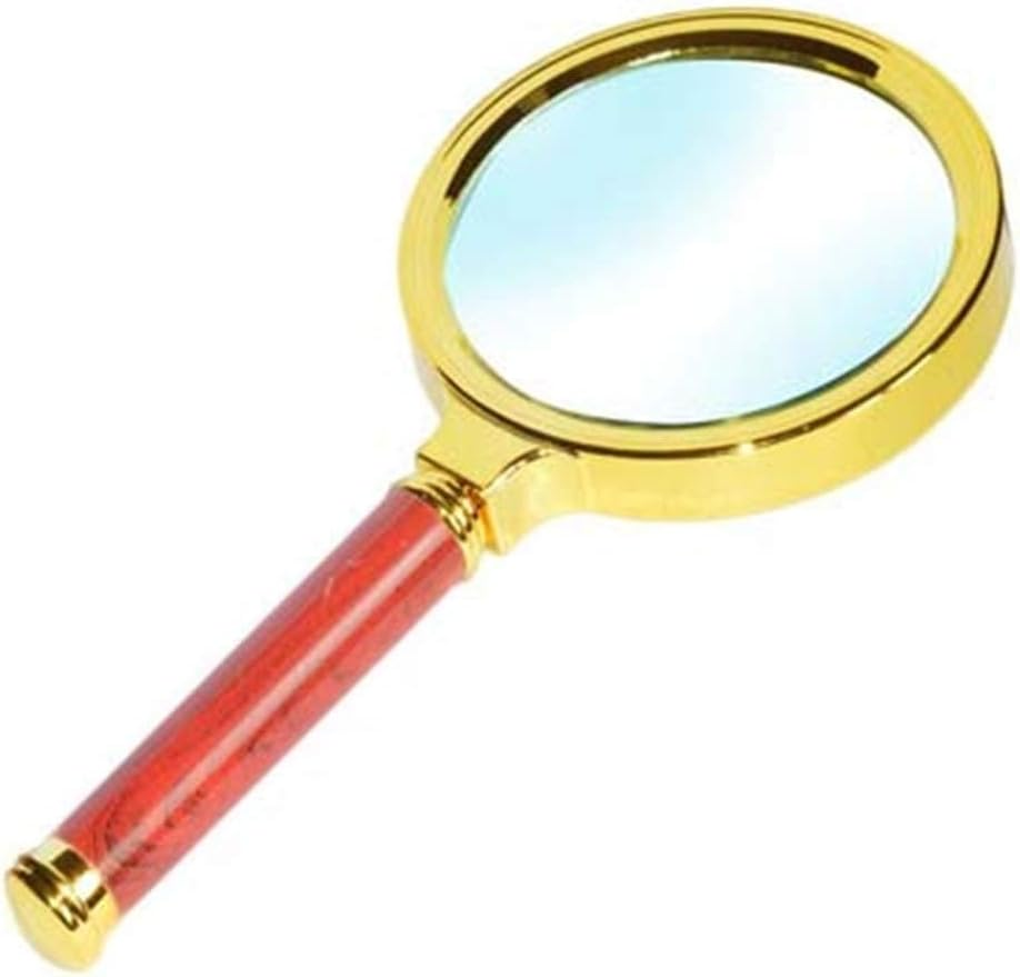 20x HD Handheld Magnifying Glass, Suitable for Children and Elderly Students to Read The Magnifying Glass