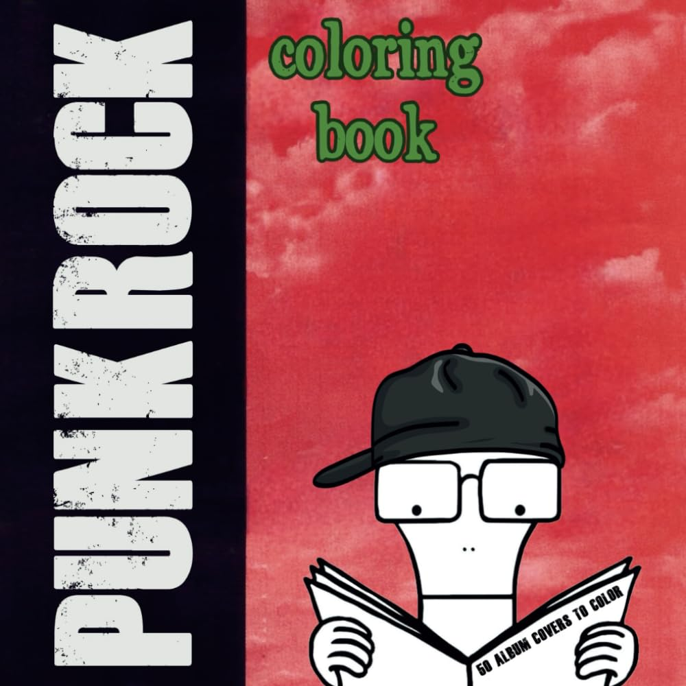 Punk Rock Coloring Book