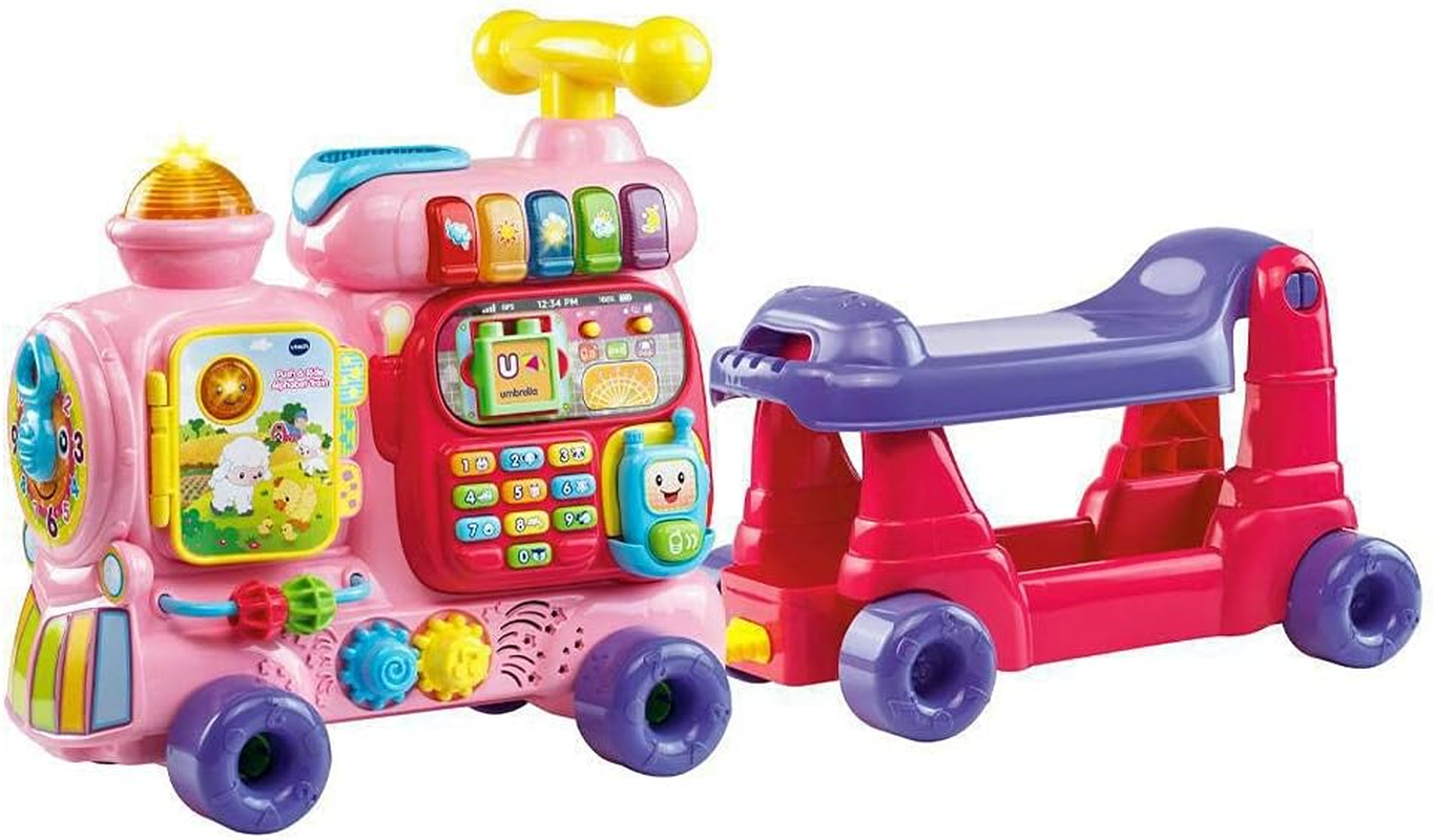 VTech Baby 181903 Push & Ride Alphabet Train, Multi - Picture 7 of 14