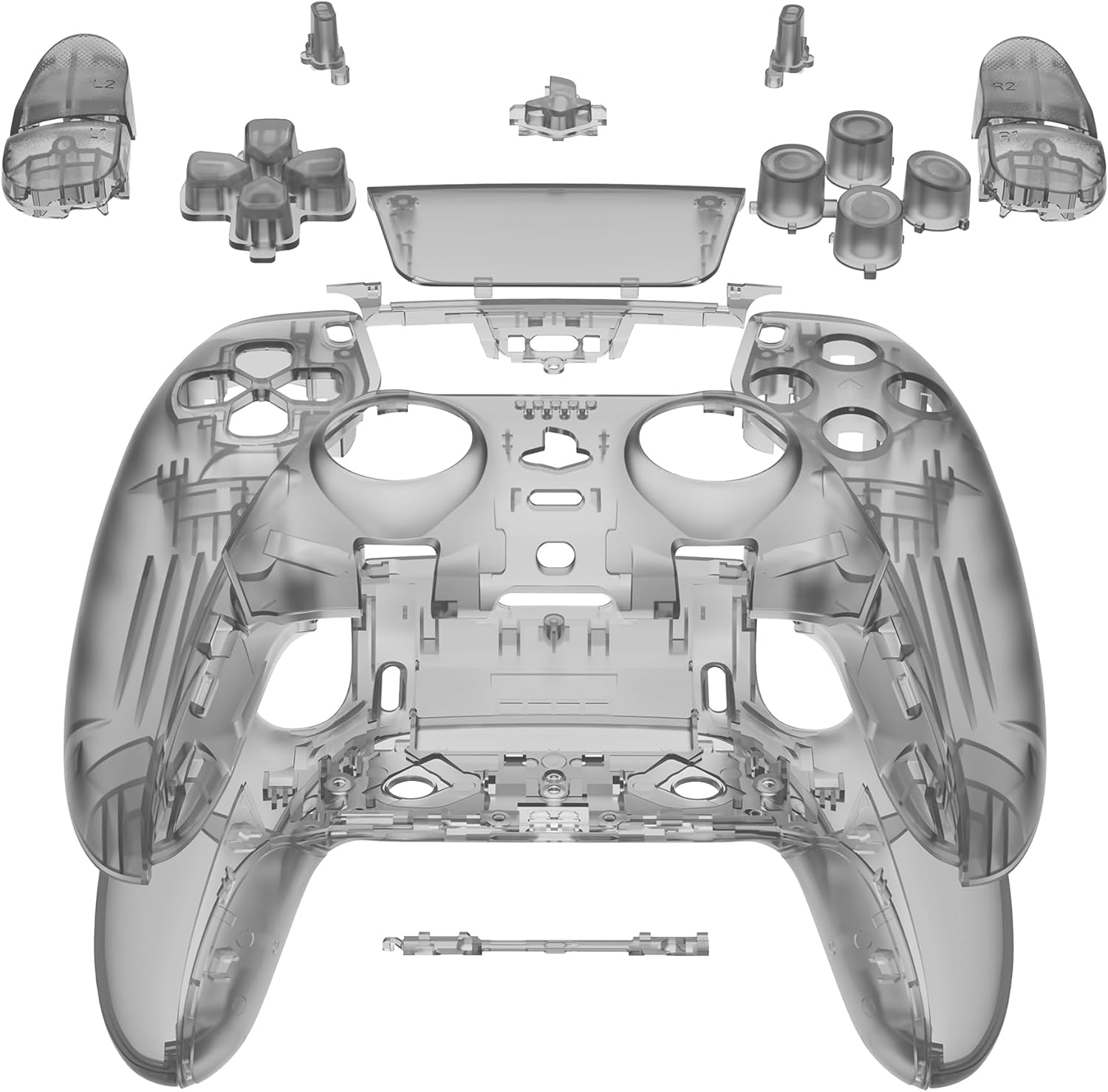 eXtremeRate Full Set Housing Shell w/Buttons Touchpad Compatible with ps5 Edg... - Picture 10 of 17
