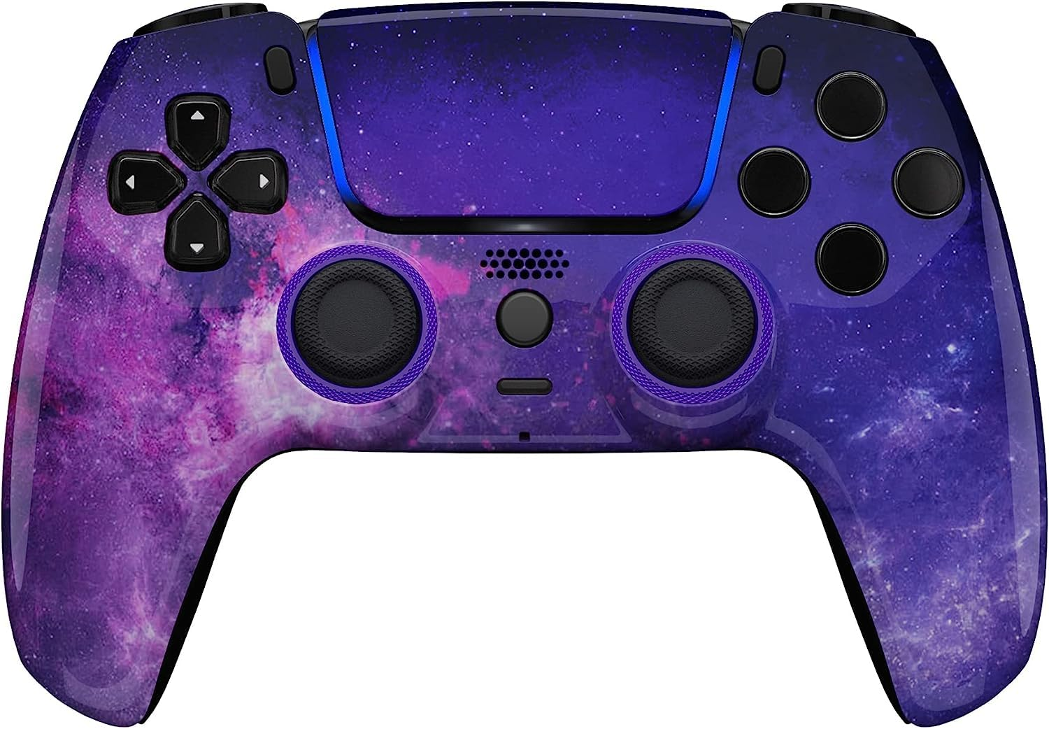 Custom Controllerzz Custom Wireless Controller Compatible with PS5 - Multiple Designs Available (PS5 Galaxy)
