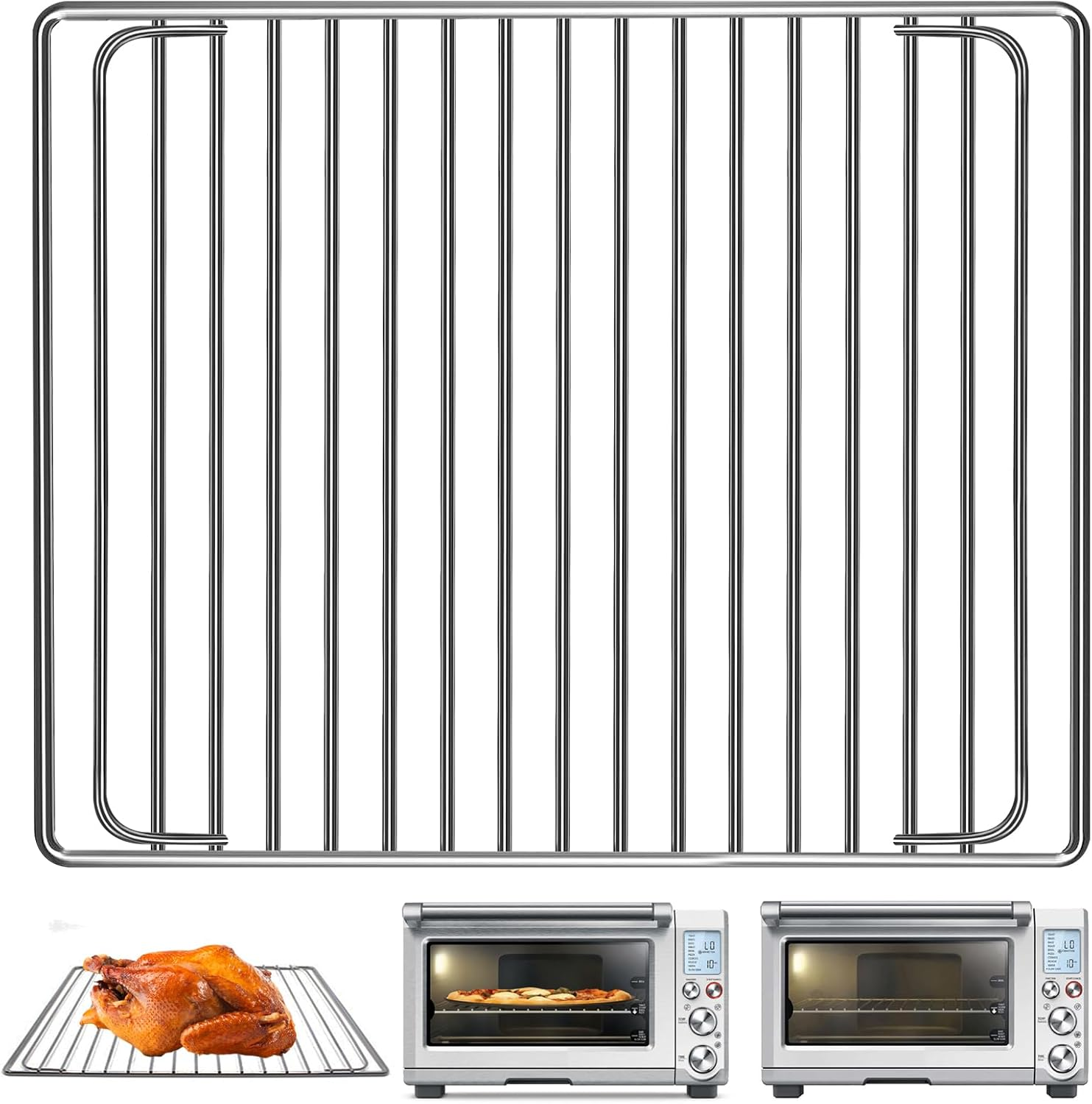 Smart Oven Rack for Breville Air Fryer Countertop BOV845BSS 14''×11.6''