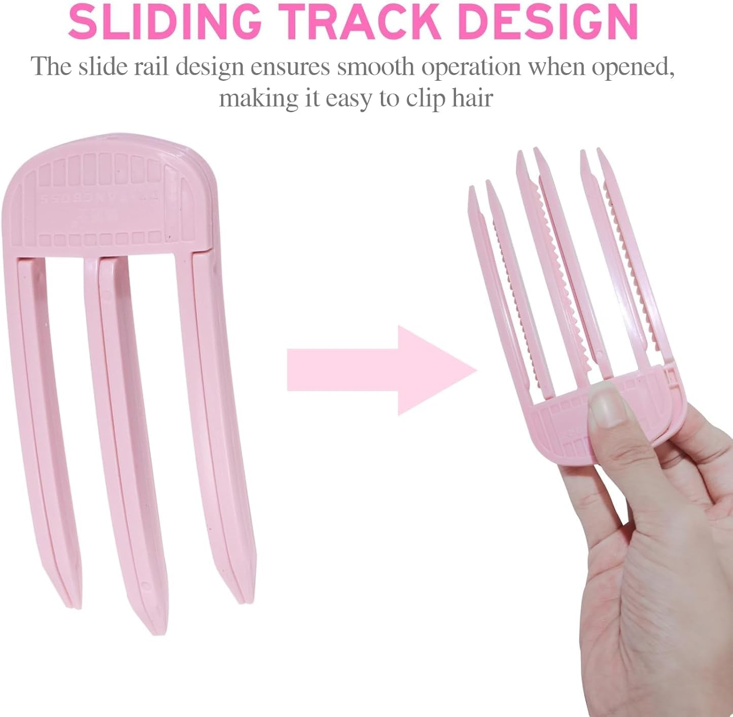 2Pcs Hair Root Lifting Combs Set,Wind Shaping Styling Combs for Fluffy Bangs,... - Picture 5 of 14
