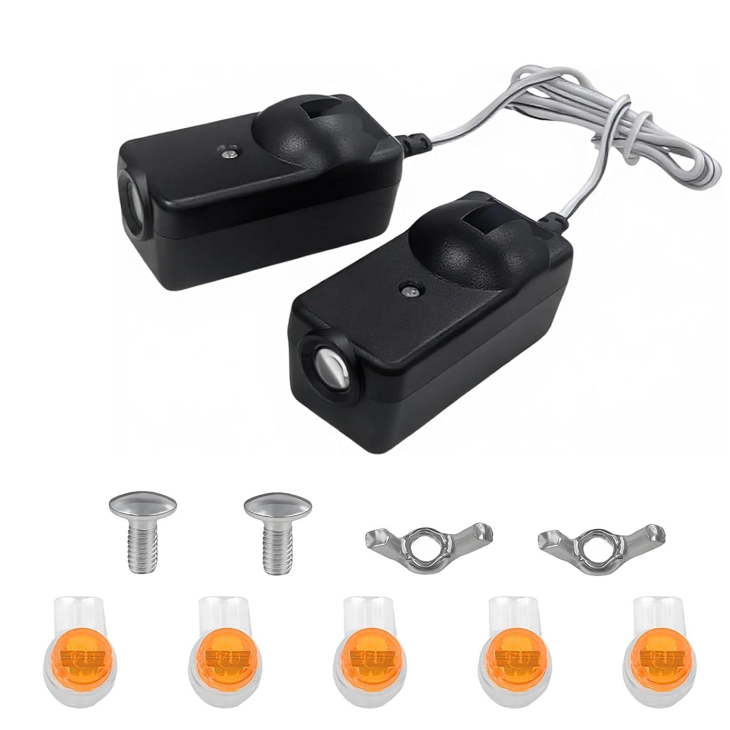41A5034 Safety Garage Door Sensor Replacement for Liftmaster/Craftsman/Chamberlain Garage Door Sensors Compatible with Liftmaster/Craftsman/Chamberlain Garage Door Opener Made since 1997,No Bracket