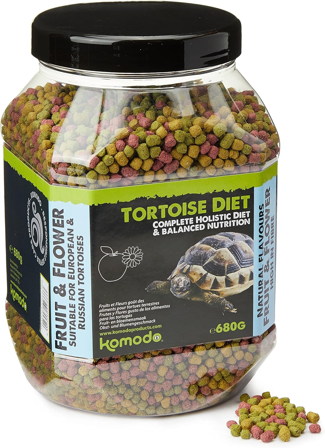 COMPLETO Holistic TARTARUGA DIETA FRUTTA E FIORE 680 g