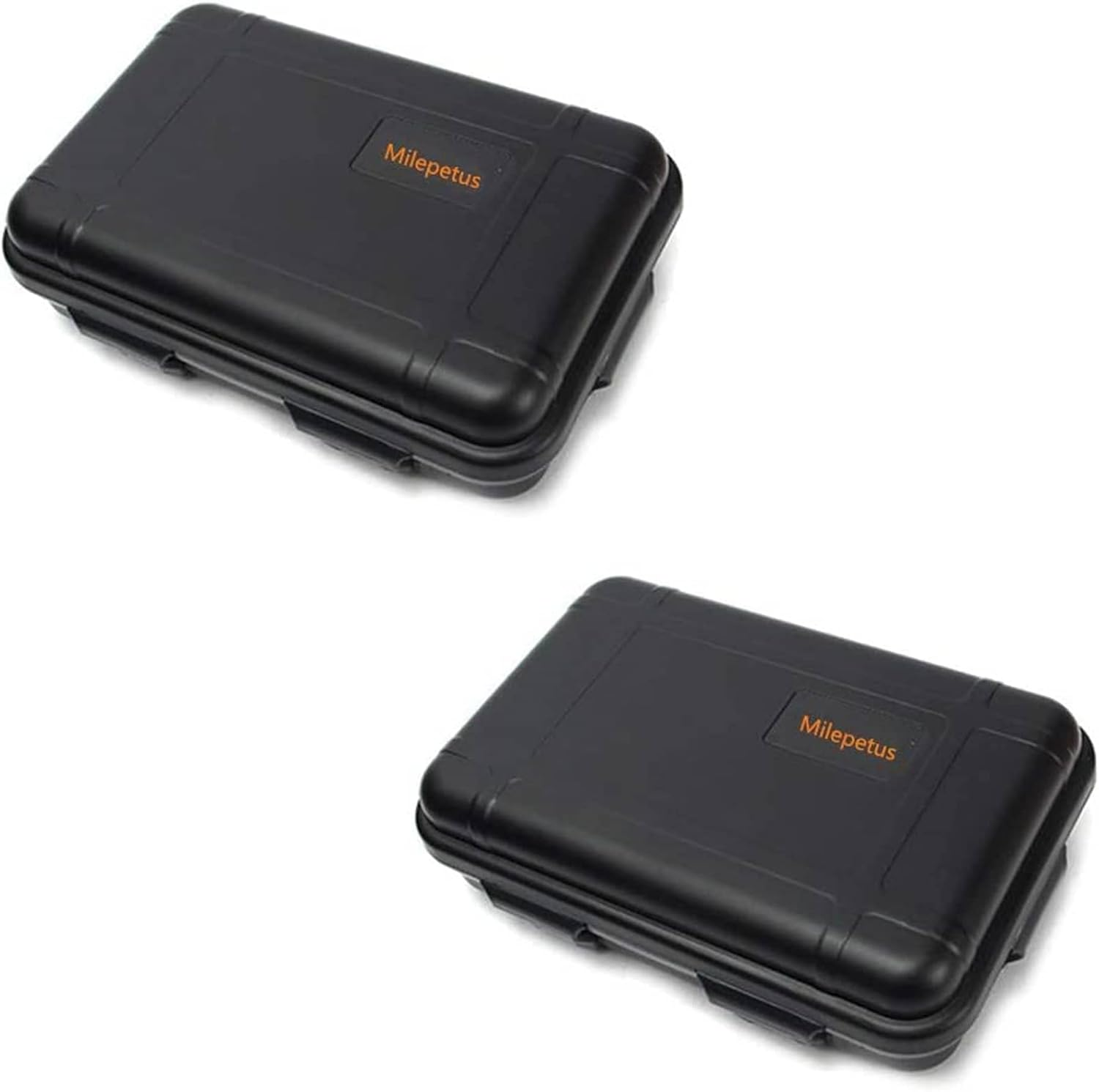 2 Scatole Di Sopravvivenza in Plastica Impermeabili E Resistenti Agli Urti, Confezione Da 2