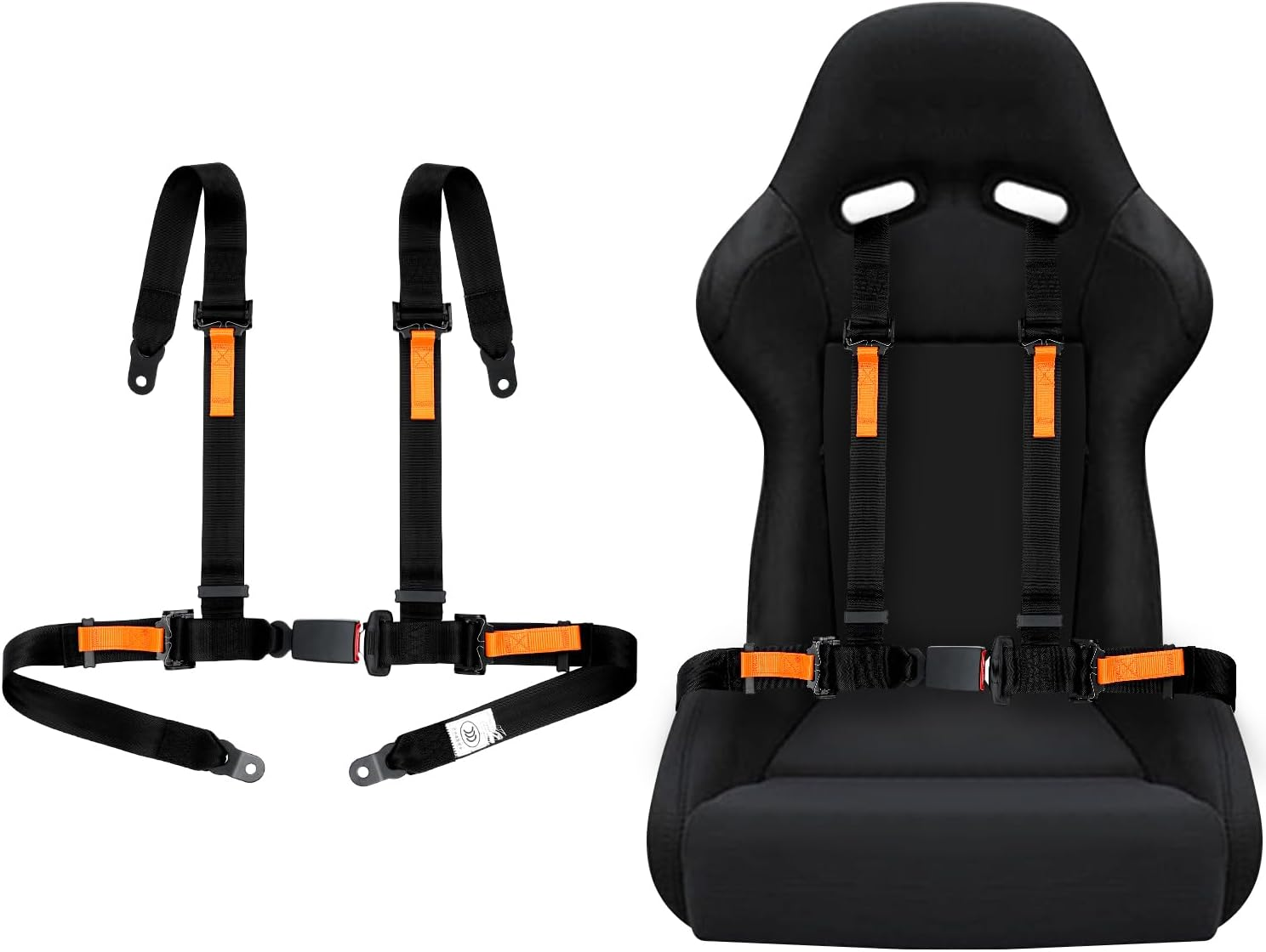 Universal 4 Point Safety Harness Set
