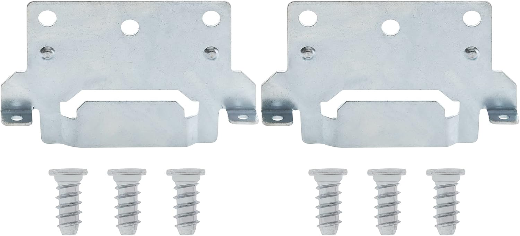 Spare Hardware Parts Replacement for IKEA Bed Frame Part 116791 (Mounting Plate) and 105307 (Screws)