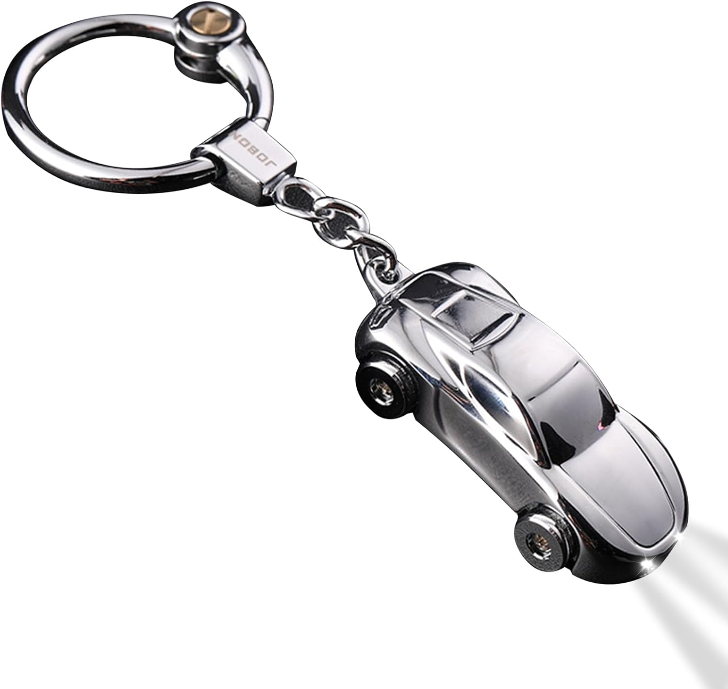 Auto Schlüsselanhänger Mit Taschenlampe, Schlüsselanhänger Autoschlüsselbund Für Fahrzeug, EDC Autoschlüsselanhänger, Autozubehör Schlüsselring Für Männer Und Frauen, Herren-Autogeschenke