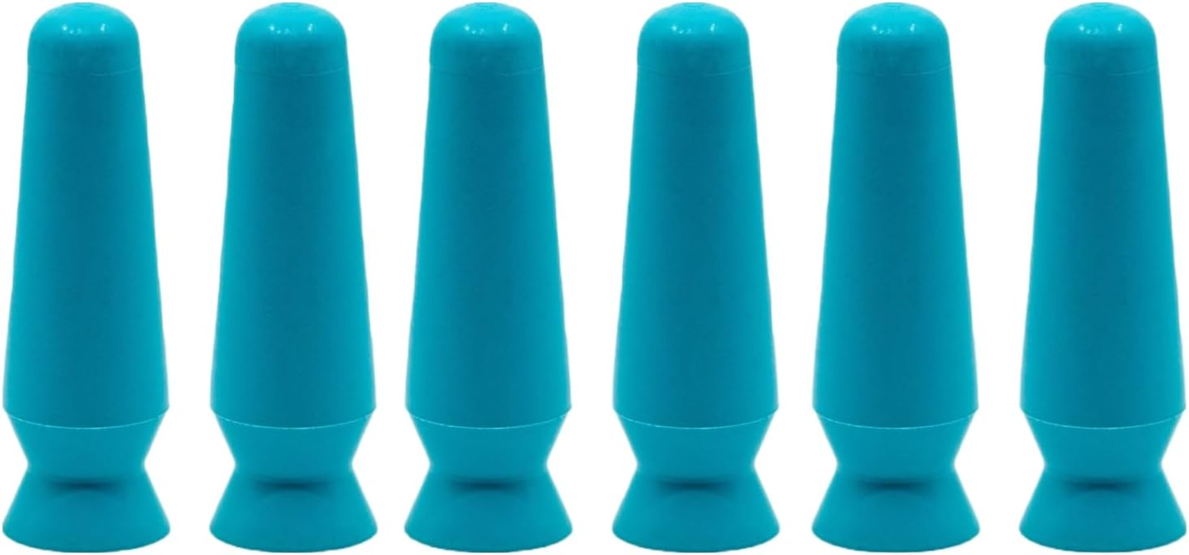 DMV Scleral Cup Lens Inserter Pack of 6, Ventless Contacts Inserter Tool for Scleral Lenses, Hard Contact Lenses, and Prosthetic Eyes, Applies Contacts Safely, Comfortably & Hygienically
