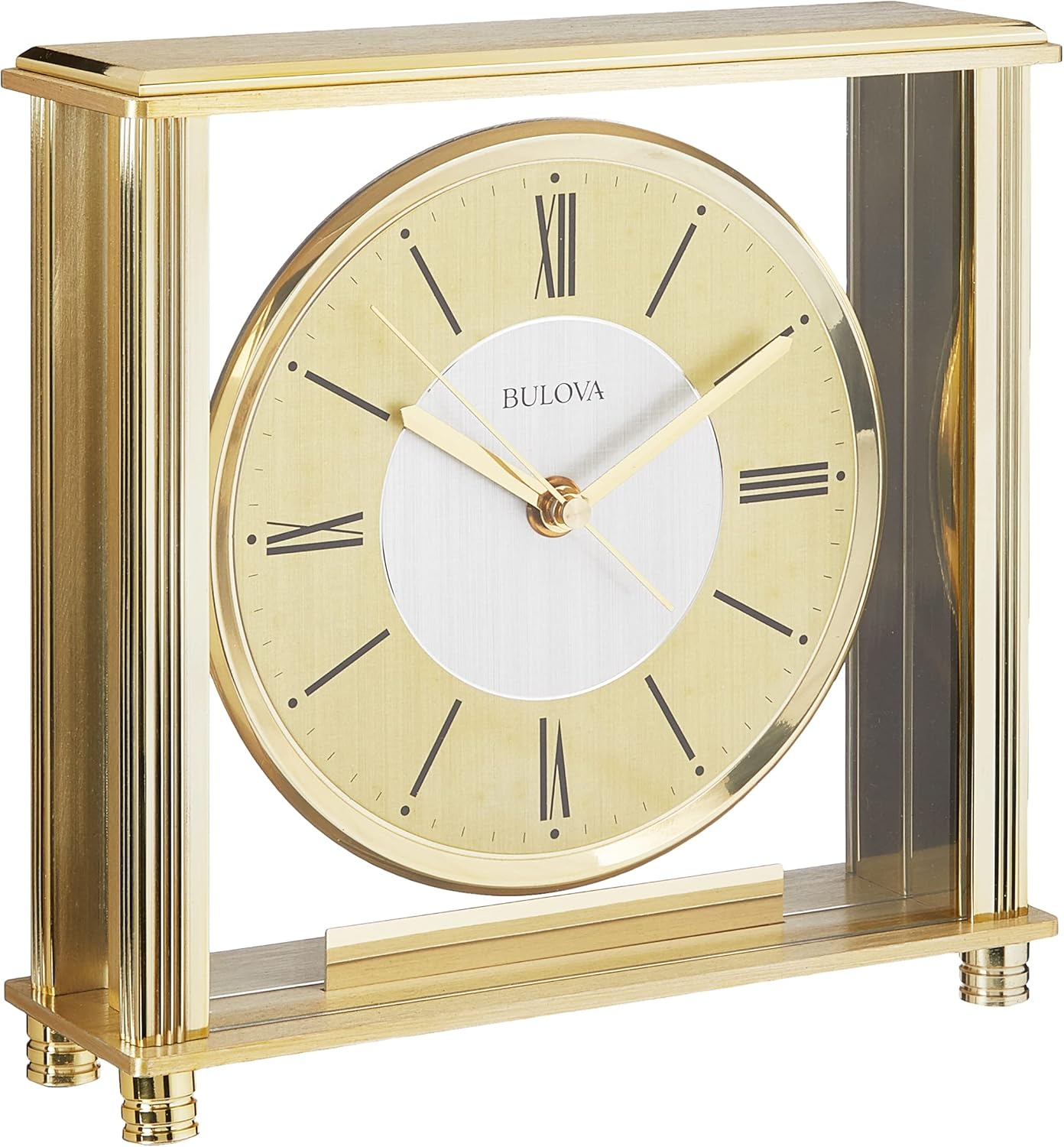 B1700 Grand Prix Clock, Brass