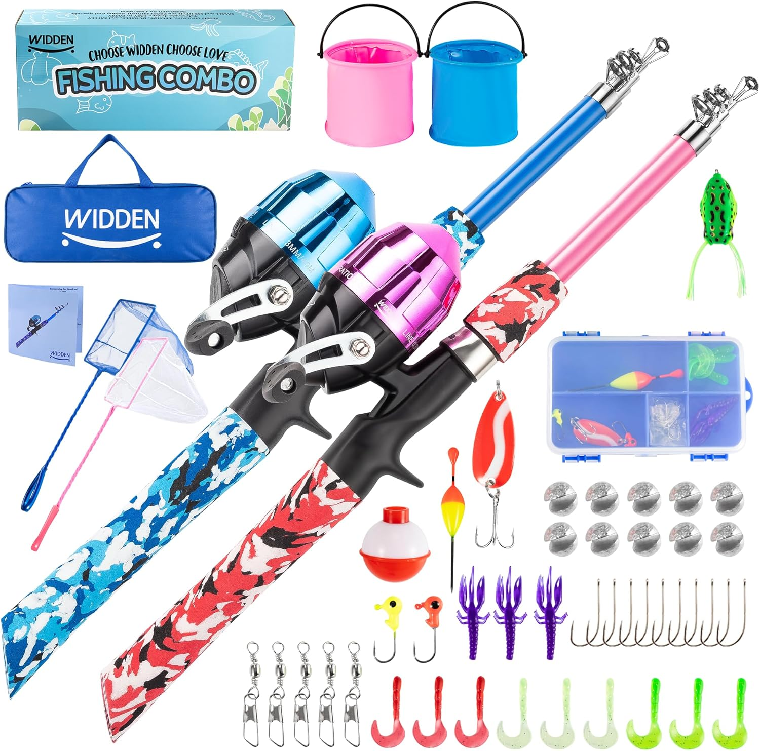 best fishing pole for toddlers Kids Fishing Pole, Portable Telescopic Kids Fishing Poles for Boys and  Girls, Fi