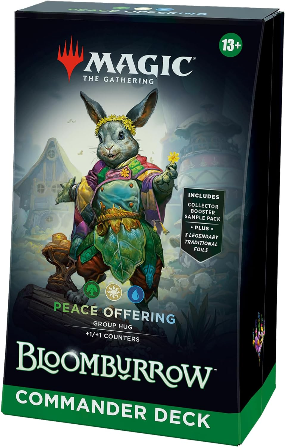 Bloomburrow Commander Deck - Peace Offering (100-Card Deck, 2-Card Collector Booster Sample Pack + Accessories)