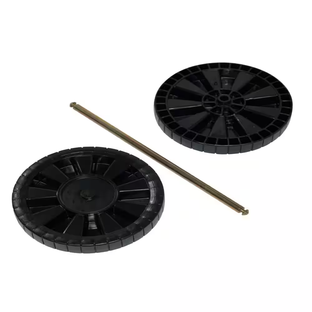 Replacement Wheel Kit for 64 Gal. 2-Wheel Trash Can