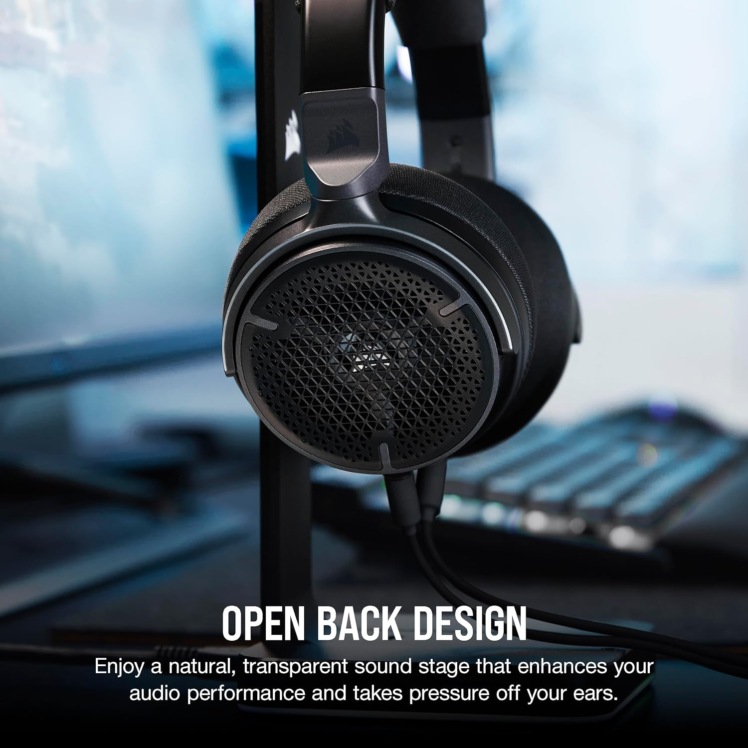 CORSAIR Virtuoso PRO Wired Open Back Gaming Headset - Detachable Uni-Directio... - Picture 4 of 10