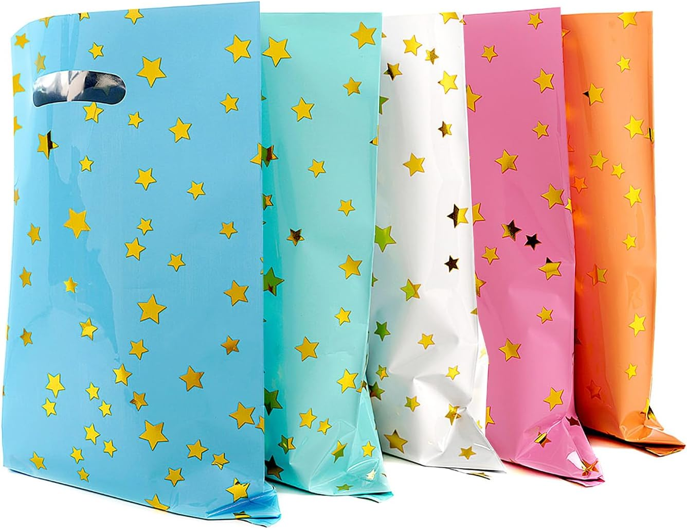 40 Pack Party Favor Gift Bags Bulk for Birthday Baby Shower Wedding Thanksgiving