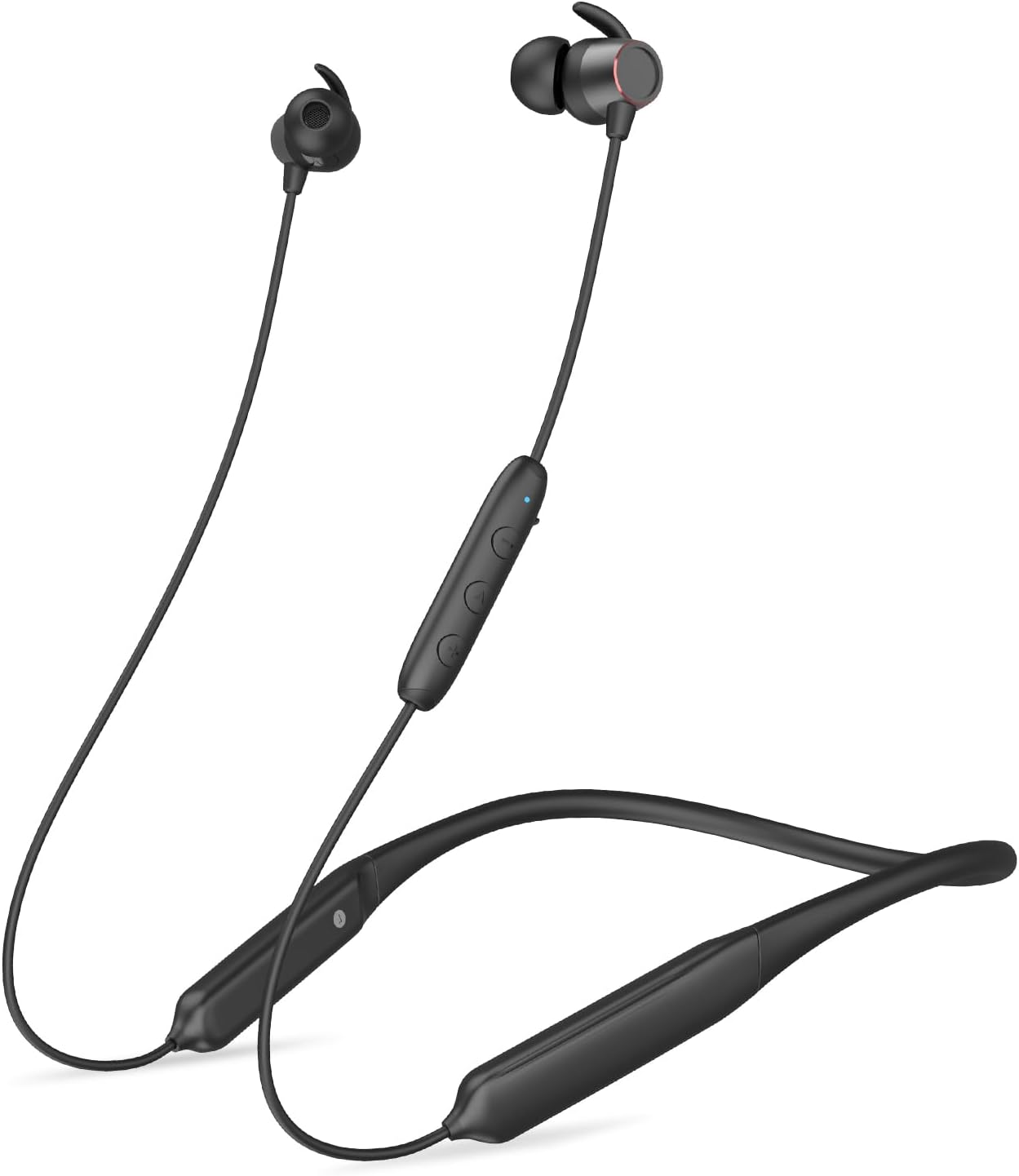 Tecno B1 Bluetooth Headphones, Bluetooth Earbuds Wireless with 60Hrs Playtime, Wireless Bluetooth Headphones for Sports, Sweatproof & IPX5 Waterproof Wireless Headphones(Black)
