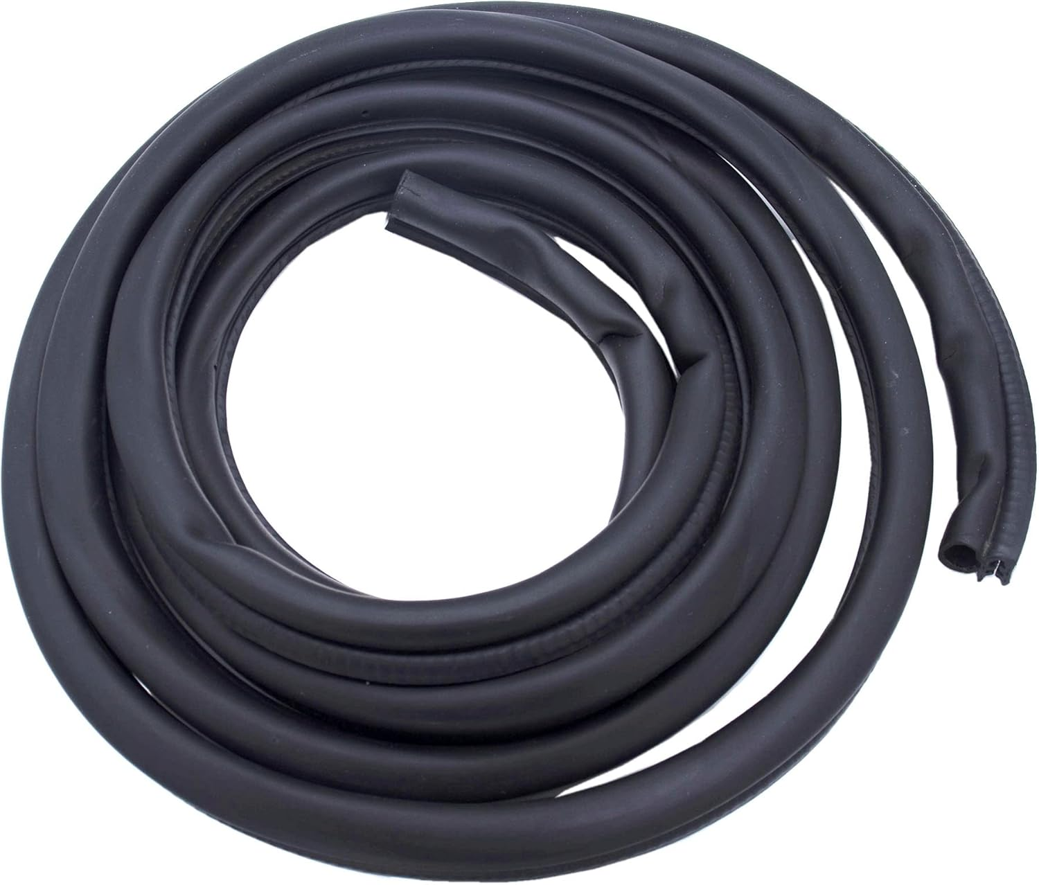 13.5 Foot 1100 Series Cab Door Rubber Weatherstrip Seal Fit for 1986-2007 Peterbilt 359, 379 Replace OE # 20-10985-644, R60-6001-650 (1 Pc for 1 Door)