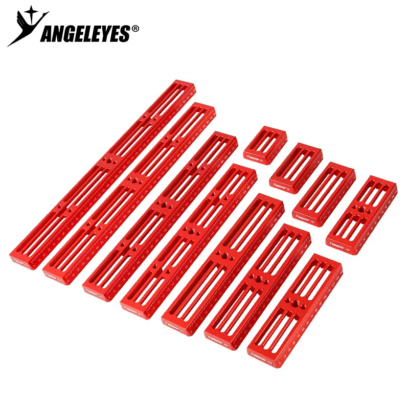 Angeleye red bar dovetail board VIXEN standard 60/80/100/120/150/180/220/260/310/360/400mm with scale and size