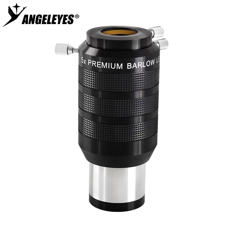 Angeleye 2 inch 2X/3X/5X apochromatic magnifying glass/Barlow Mirror 2 groups 4 slice astronomical telescope accessories